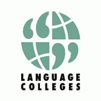Language Colleges logo vector logo