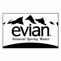 Evian logo vector logo