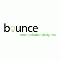 Bounce Communication Design inc. logo vector logo