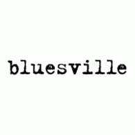 Bluesville logo vector logo