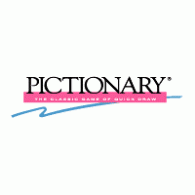 Pictionary logo vector logo