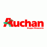 Auchan Gruppo Rinascente logo vector logo
