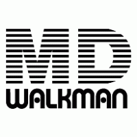 MD Walkman logo vector logo