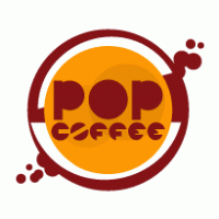 PoP Coffee logo vector logo