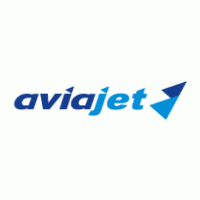 Aviajet logo vector logo