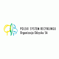 Polski System Recyklingu logo vector logo