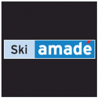 Ski amade logo vector logo