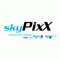 skyPixX logo vector logo