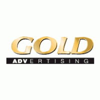 gold advertising logo vector logo