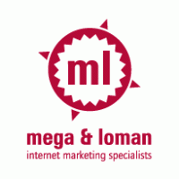 Mega & Loman – internet marketing specialists logo vector logo