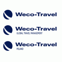 weco travel logo vector logo