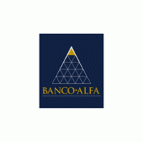 Banco Alfa logo vector logo