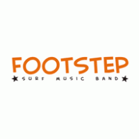 footstep logo vector logo
