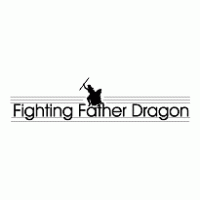 Fighting Father Dragon logo vector logo