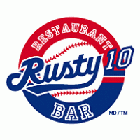 Rusty 10 logo vector logo