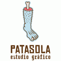 PATASOLA estudio gráfico logo vector logo