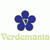 Verdemania logo vector logo