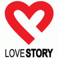 LoveStory logo vector logo