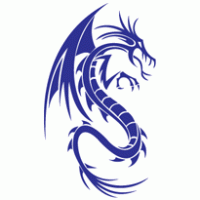 Dragon logo vector logo