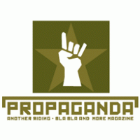 Propaganda logo vector logo