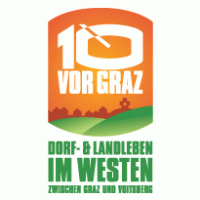 10 vor Graz logo vector logo