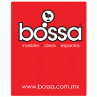 bossa muebles logo vector logo