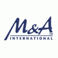 M&A logo vector logo