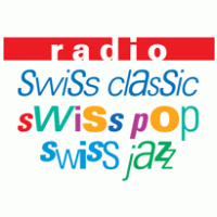 Radio Swiss Classic / Swiss Pop / Swiss Jazz logo vector logo