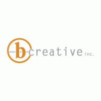 b-creative inc. logo vector logo