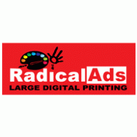radical ads logo vector logo