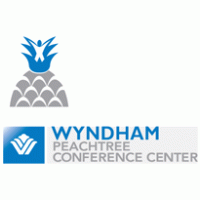 wyndhm peachtree conference center logo vector logo