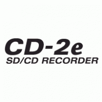 CD-2e SD/CD Recorder logo vector logo