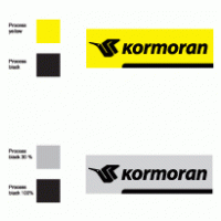 Kormoran cmyk logo vector logo