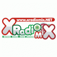 X Radio Mix logo vector logo