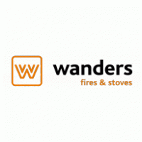 Wanders fires & stoves logo vector logo