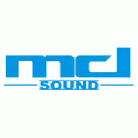 MD Sound logo vector logo