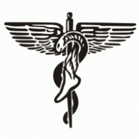 Podiatry Caduceus logo vector logo