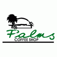 Palms Coffee Shop logo vector logo