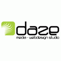 Daze Media logo vector logo