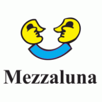 Mezzaluna logo vector logo