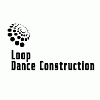 Loop Dance Construction logo vector logo