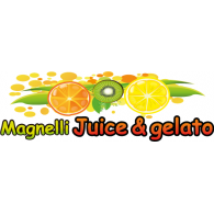Magnelli Juice & gelato ®™ logo vector logo