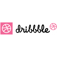 dribbble logo vector logo