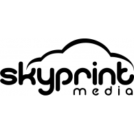 SkyPrintMedia logo vector logo
