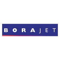 Borajet logo vector logo