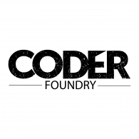Coder Foundry logo vector logo
