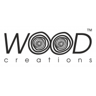 Woodcreations logo vector logo