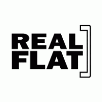 Real Flat logo vector logo