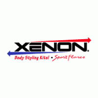 Xenon logo vector logo