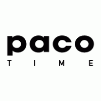 Paco Time logo vector logo